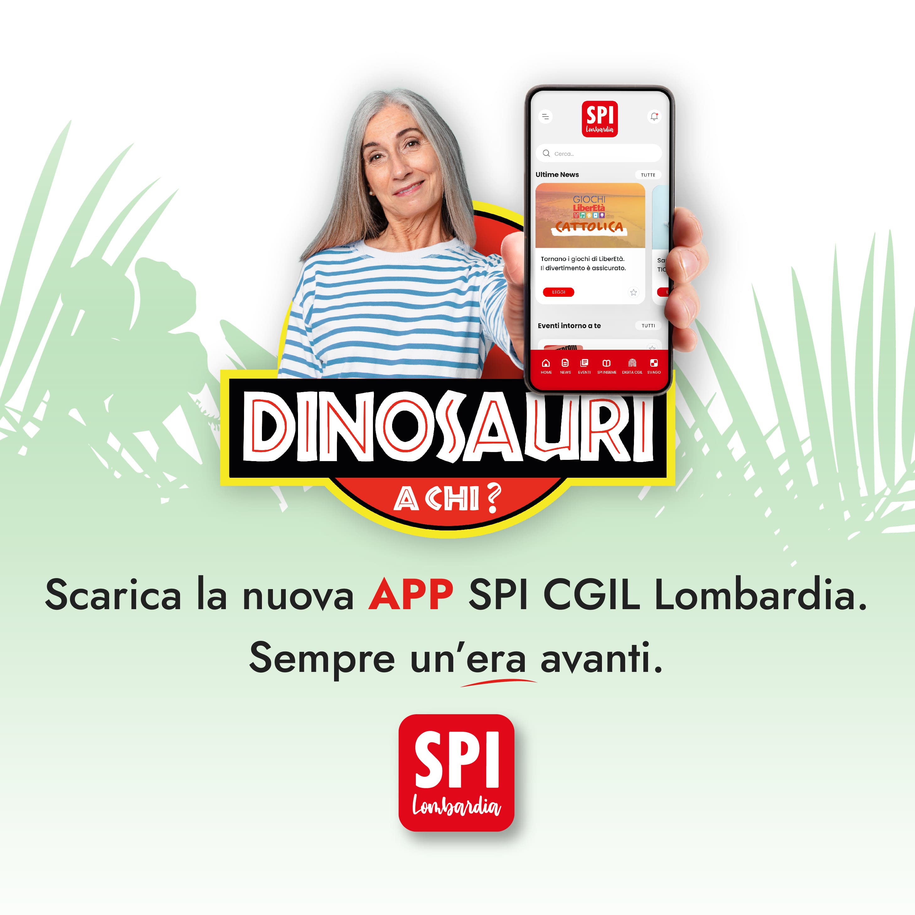app dinosauri banner bg donna